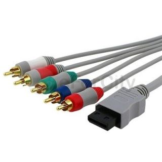   Wii HD High Definition Premium Component Audio Video AV Cable Cord