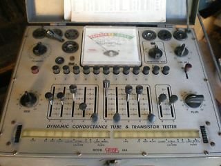 Vintage Eico 666 Dynamic Conductance Tube & Transistor Tester