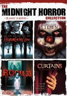 HOBOKEN HOLLOW   SECRETS OF THE CLOWN   ROOM 33   CURTAINS DVD 