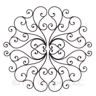 Wrought Iron Metal Wall Grill Grille Decor Art 5090