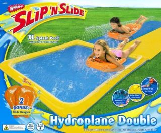 NEW Wham o Slip N Slide Hydroplane Double With 2 Slide Boogies