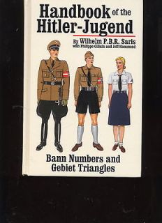HANDBOOK OF HITLER JUGEND YOUTH* BENDER PUBLICATION NAZI UNIFORMS 