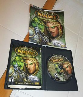 WoW WORLD of WARCRAFT BURNING CRUSADE Strategy Guide & TRIAL Disc
