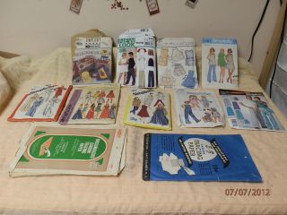   , Mixed Lot_men_womens_babys_Maternity_Aprons_dolls_tracing paper