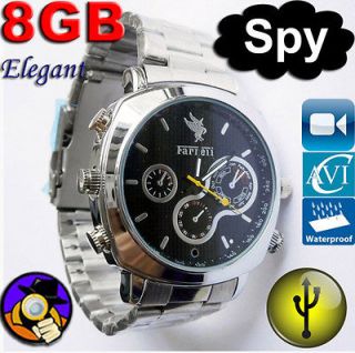 spy camera watch in Jewelry & Watches