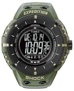 Timex Expedition Compass Watch, Indiglo, Shock Resistant, Date, Resin 