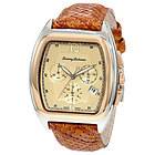 Tommy Bahama Silver Palms Chronograph Pineapple Dial Mens Wrist 