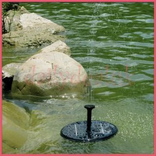Solar Power Floating Fountain Pond Water Pump Watering