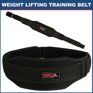Weight Lifting Belt Gym Back Support Fitness Training Black, Medium 