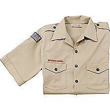 Boy Scout Webelos Uniform Shirt Youth Adult Women S M L XL 2X 3X 4X 