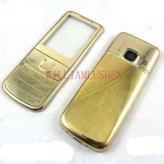 GOLD METAL NEW HOUSING COVER CASE +KEYPAD For NOKIA 6700 Classic 6700C