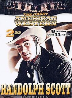 The Great American Western   Randolph Scott DVD, 2003, Four Films on 