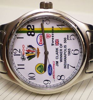 Jim Clark1965, 49th Indianapolis Winner, Ford Powered Lotus Team Watch 