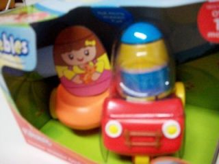   WOBBLIN GO CART BY PLAYSKOOL 12+ MONTHS SEATS FOR 2 WEEBLES NEW IN BOX