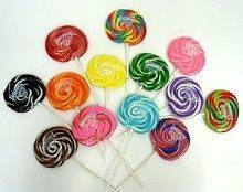 Whirly Whirley Lollipops Lolli Pops 3 inch assorted 12 Count 1.5oz 