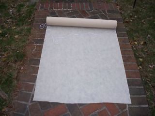 NEW IVORY 100 FOOT LONG DURABLE FABRIC AISLE RUNNER