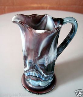 purple slag glass in Glassware