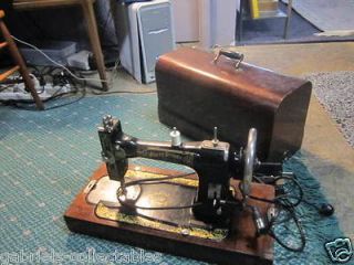 antique white rotary sewing machine in Sewing Machines