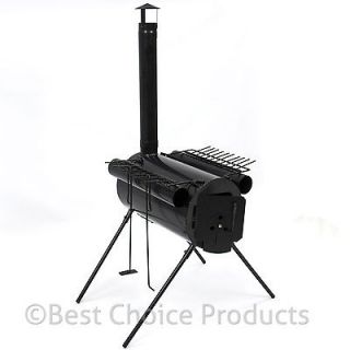   Military Camping Steel Wood Stove Tent Heater for Fishing Camp Cooking