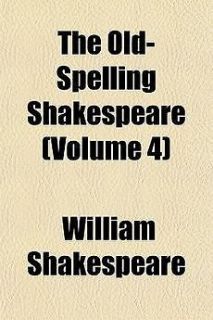   Spelling Shakespeare (Volume 4) by William Shakespeare Paperback Book