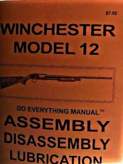 winchester model 12 manual in Hunting