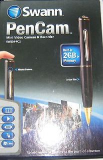 NEW Swann PenCam Mini Video Camera and Recorder SW234 PC2  IN SEALED 