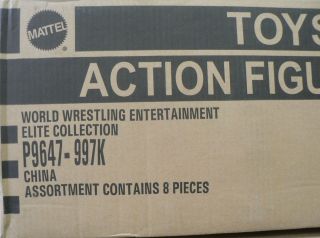 Wwe Action Figure Elite 17 Factory Sealed Case 8 Pieces Kelly Foley 