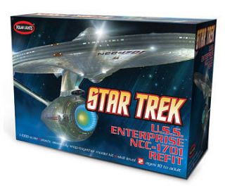 OST Star Trek USS Enterprise NCC 1701 Refit POL820 Plastic Snap 