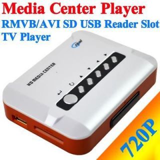   Center Player RMVB/AVI/DIVX/MPEG4 SD USB Reader Slot TV Player #6780