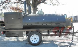 NEW 12.5 CHARCOAL COOKER BBQ WOOD SMOKER GRILL FOOD COOKOUT TRAILER