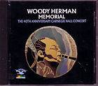 WOODY HERMAN Memorial 40th Anniversary Carnegie Hall Concert Oop CD