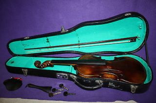 1880 1900 German made Stainer Violin Copy with bow & Case