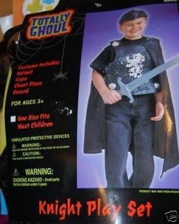 KNIGHT Gladiator Armour Halloween Costume MIP 1 Size Ages 3 & up 