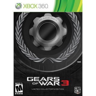 Gears of War 3 (Limited Edition) (Xbox 360, 2011) BRAND NEW/SEALED