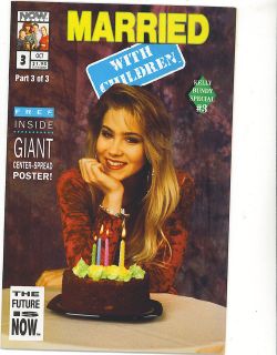   BUNDY Now comics ad page ~ Married With Children, Christina Applegate
