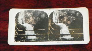 Antique Cheyenne Falls, Colorado Stereo Viewer Stereoviewer Card 