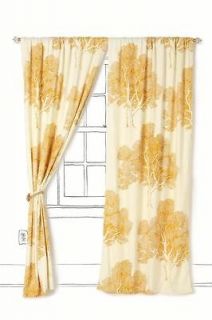  Anthropologie Buttonwood Curtains Tree 2 Panels 84 Thomas Paul New