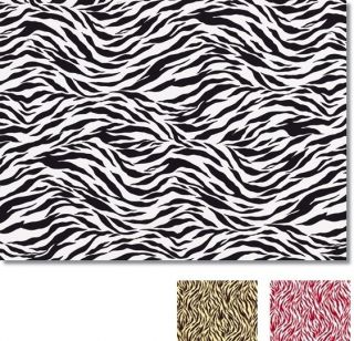 Zebra Canvas Cotton Fabric Yardage for Bedding Curtains Placemats 