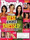 COLLECTORS 2008 PEOPLE BEST & WORST DRESSED BRITNEY SPEARS CARRIE 