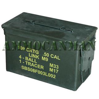 50 cal ammunition cans in Collectibles