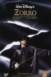 Zorro   Season 1   Volume 1 DVD, Exclusive Disney DVD Club
