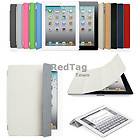   Smart Front Cover Stand Case for Apple iPad 2 The New iPad 3 White