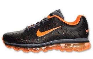 Nike Air Max + 2011 BLACK Leather Mens Running Shoes #456325 080 $170 
