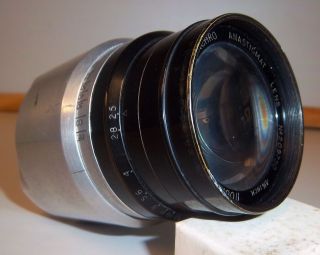 Cooke Panchro Anastigmat Lens 4 1/4 Inch (108mm) f/2.5 Used. B&H 2709 