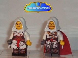 Custom LEGO assassins creed II Altair vs Ezio #034C