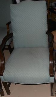 Two Queen Anne Chairs for Formal Living Room or Sitting Area