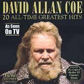 20 All Time Greatest Hits by David Allan Coe CD, Aug 2002, Teevee 