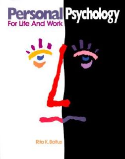 Personal Psychology for Life and Work by Rita K. Baltus (1994, Book 