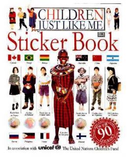 Children Just Like Me Sticker Book by Barnabas Kindersley, Anabel 