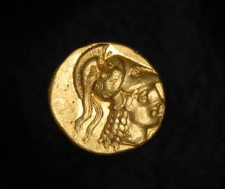 Ancient Greek King Alexander the Great Gold Stater Coin Macedon